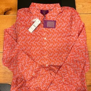 J.Crew-Liberty fabric cotton blouse - brand new with tags and box.  Size 12